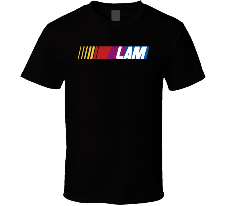 Lam Nascar Driver Custom Last Name Special T Shirt