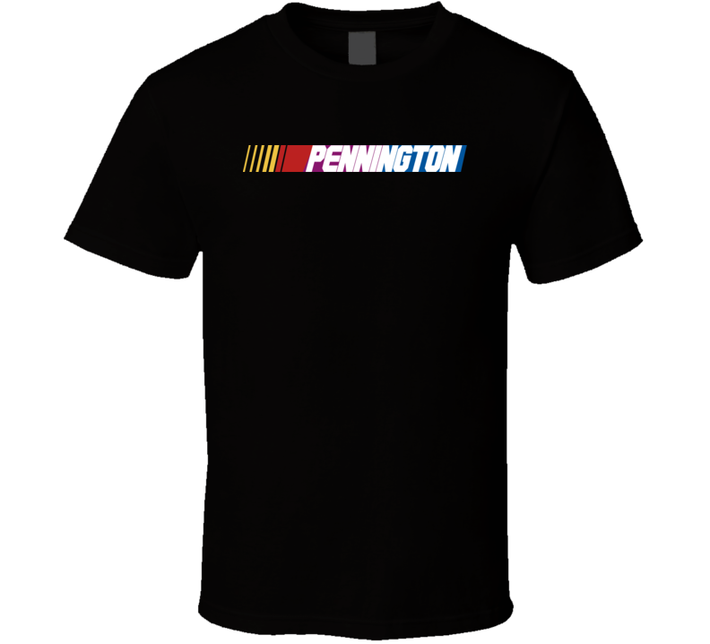 Pennington Nascar Driver Custom Last Name Special T Shirt