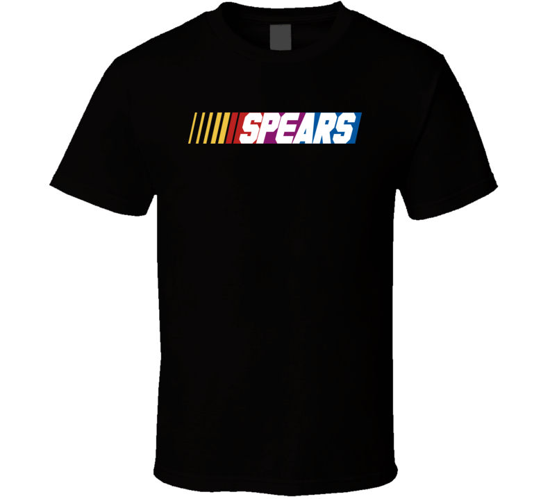 Spears Nascar Driver Custom Last Name Special T Shirt