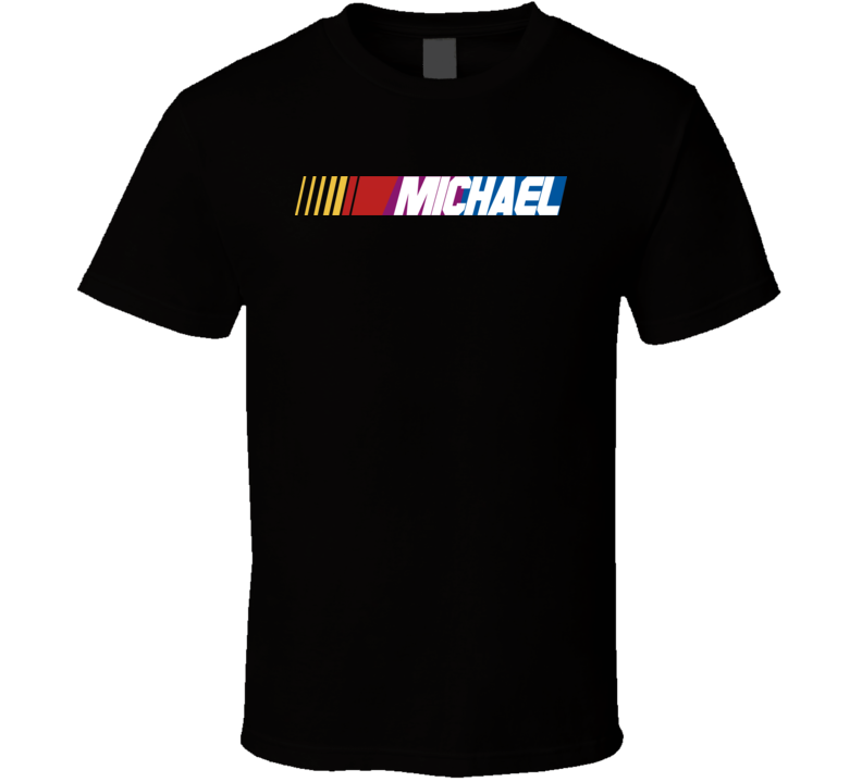 Michael Nascar Driver Custom Last Name Special T Shirt