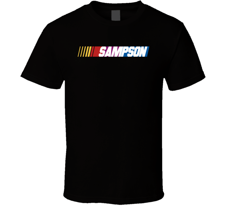 Sampson Nascar Driver Custom Last Name Special T Shirt