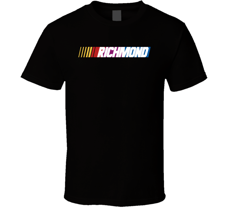 Richmond Nascar Driver Custom Last Name Special T Shirt