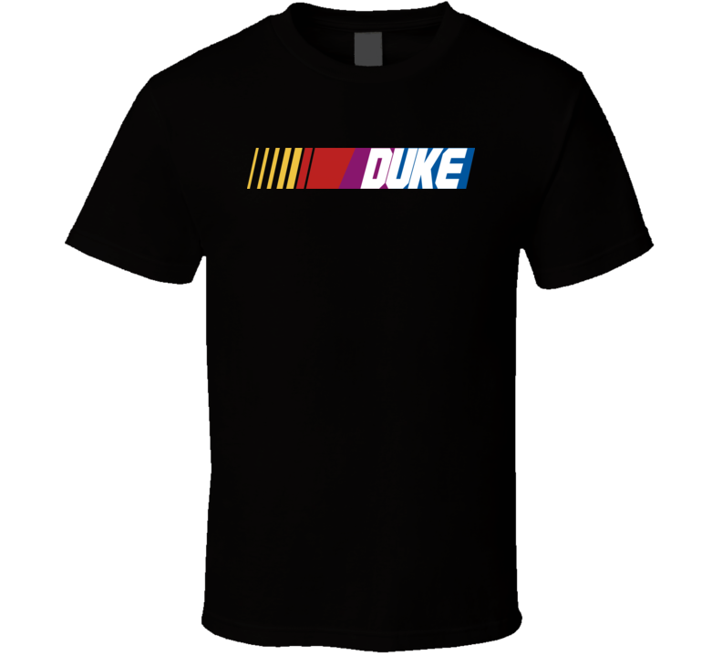 Duke Nascar Driver Custom Last Name Special T Shirt