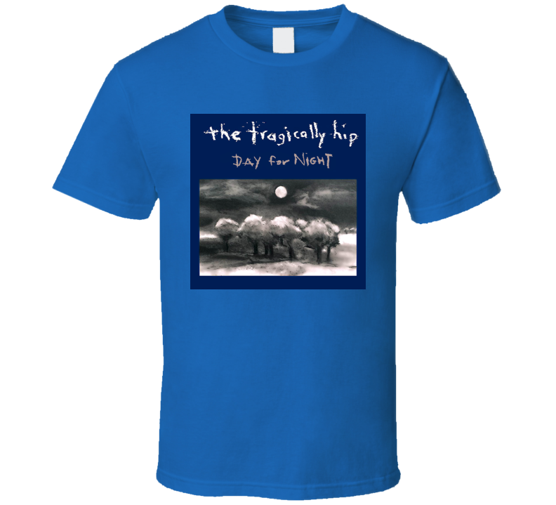 The Tragically Hip Day For Night Album Cover T Shirt