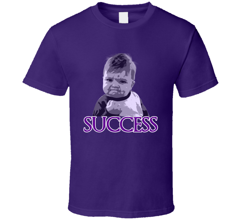 Success Kid Purple Hue T Shirt
