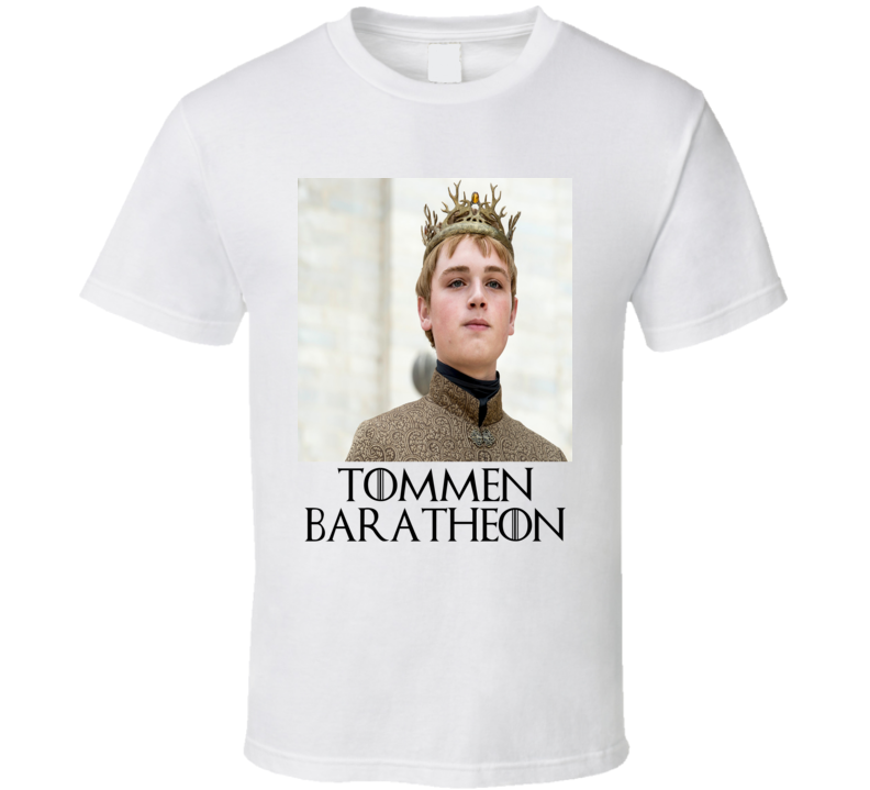 Tommen Baratheon Character From The TV Show Game Of Thrones T Shirt