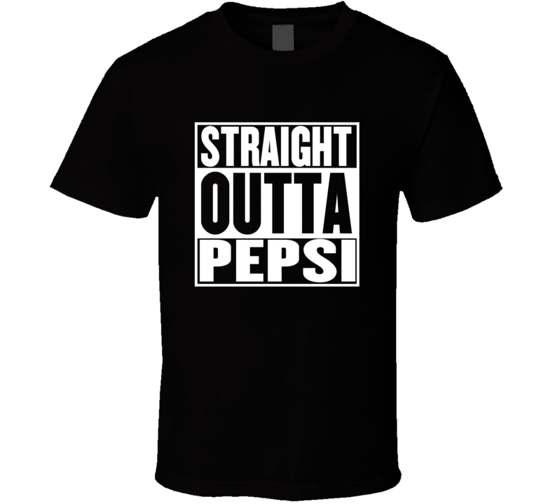Straight Outta Pepsi Movie Parody Shirt