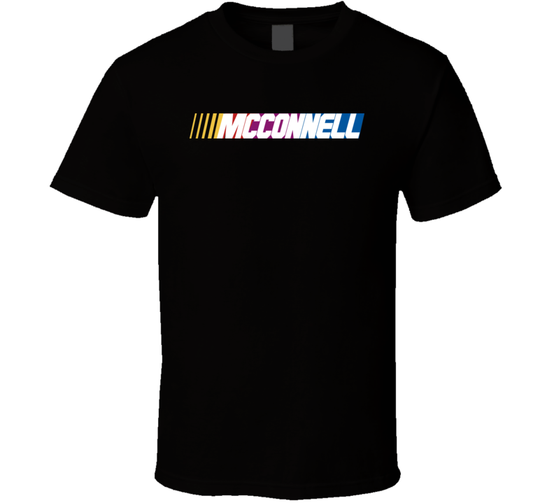 Mcconnell Nascar Driver Custom Last Name Special T Shirt
