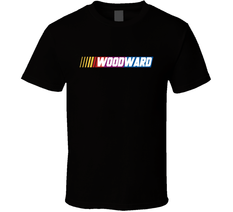 Woodward Nascar Driver Custom Last Name Special T Shirt