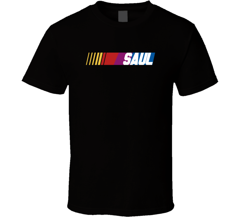 SAUL Nascar Driver Custom Last Name Special T Shirt
