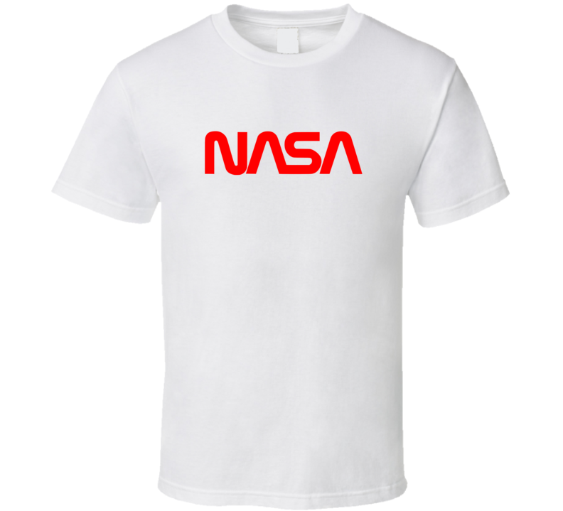 NASA Worm Retro Logo 1975 - 1992 Space T Shirt