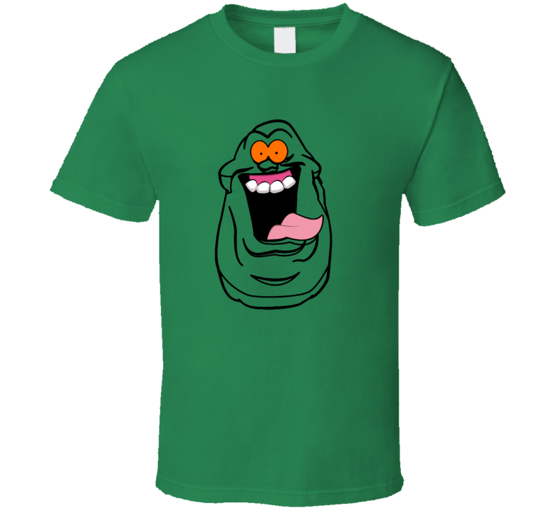 Slimer Face Ghostbusters Movie T Shirt