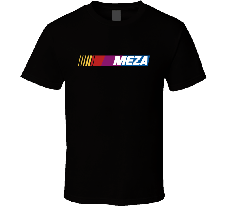 Meza Nascar Driver Custom Last Name Special T Shirt