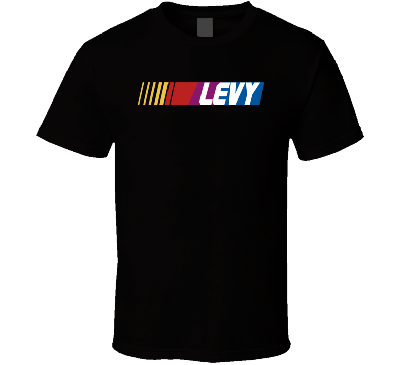 Levy Nascar Driver Custom Last Name Special T Shirt