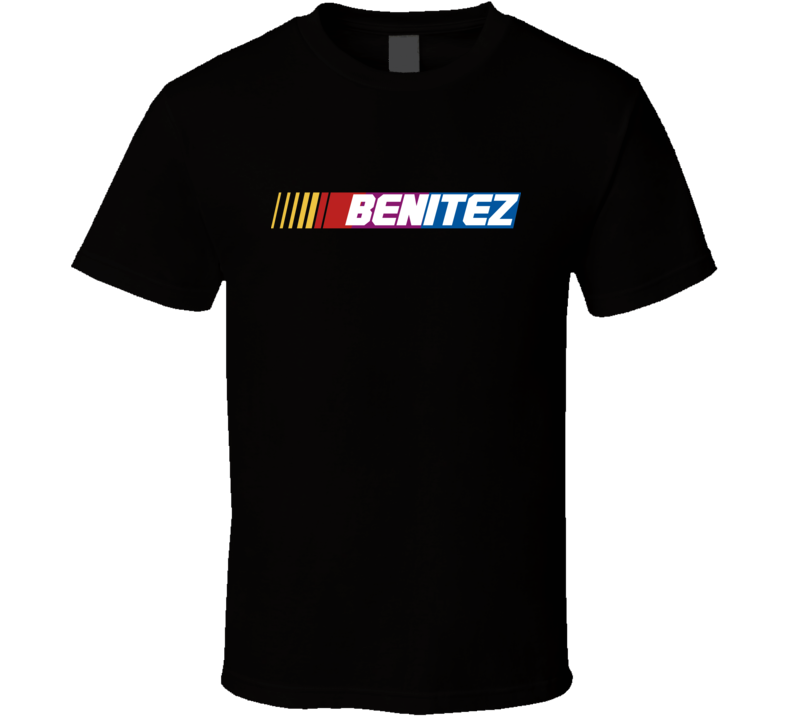 Benitez Nascar Driver Custom Last Name Special T Shirt