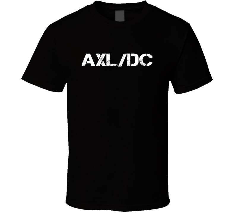 AXL/DC Concert Band Singer Songwriter T Shirt