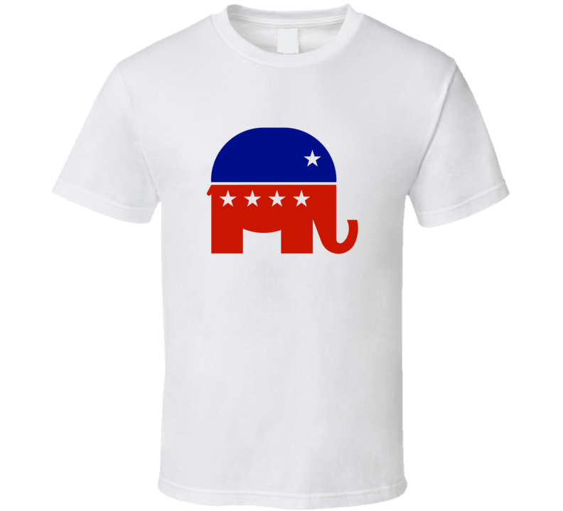 Republican Party Elephant Presidential Logos United States  T Shirt