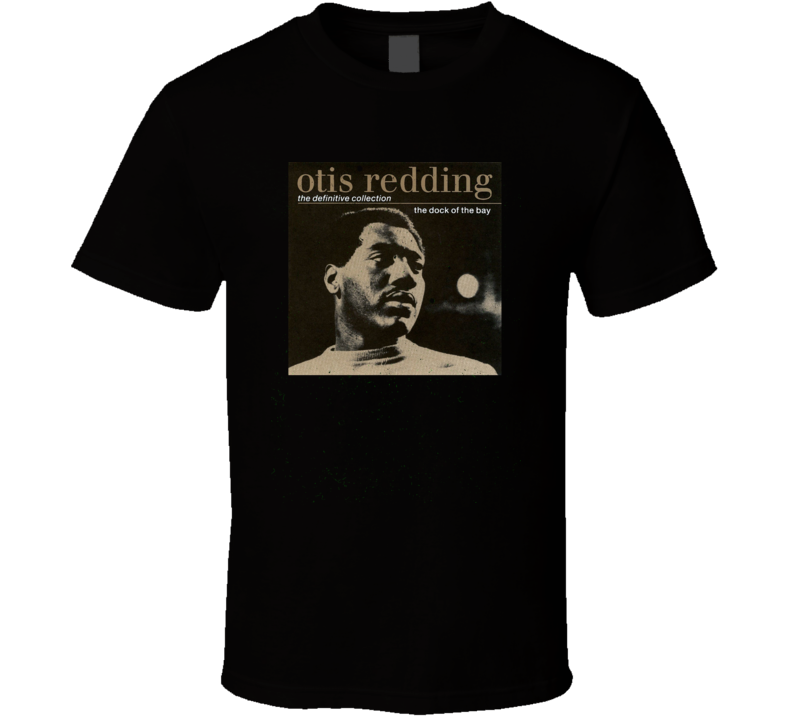 Otis Redding - Dock Of The Bay - 1968 Distressed Album Cover T Shirt